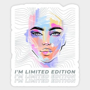 I'm limited edition Sticker